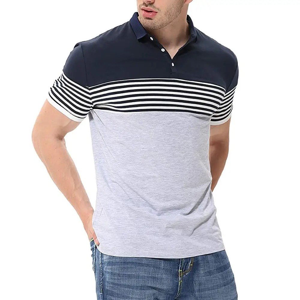 Custom Printed Design Summer Casual Polo Shirt For Men's High Manufactured Plus Size Men's Polo Shirts
