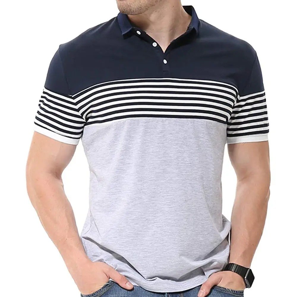 Custom Printed Design Summer Casual Polo Shirt For Men's High Manufactured Plus Size Men's Polo Shirts