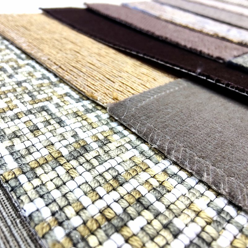 Bomar MYG1949-01 Modern Jacquard Sofa Fabric 100% Polyester Linen High Quality Woven Upholstery for Cushions Plain Style