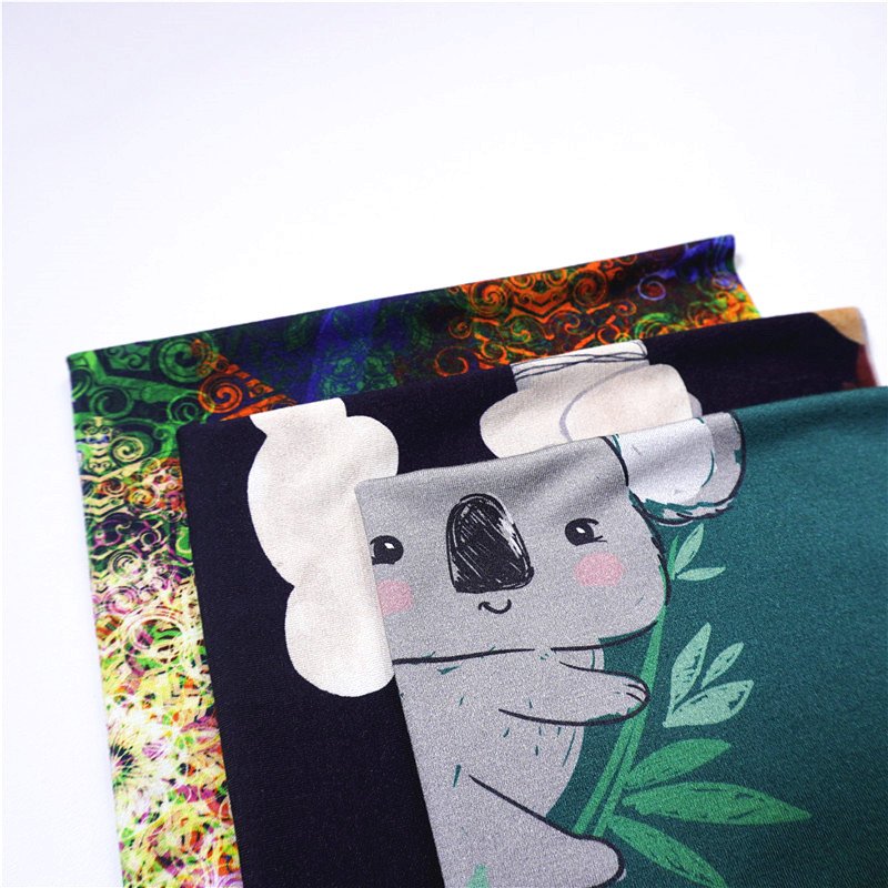 Free Sample Soft Bamboo Fabric Custom Printed 95% Bamboo Cotton 5% Lycra for Baby Cloth, 230-250GSM Cotton / Bamboo Fiber 58/60"