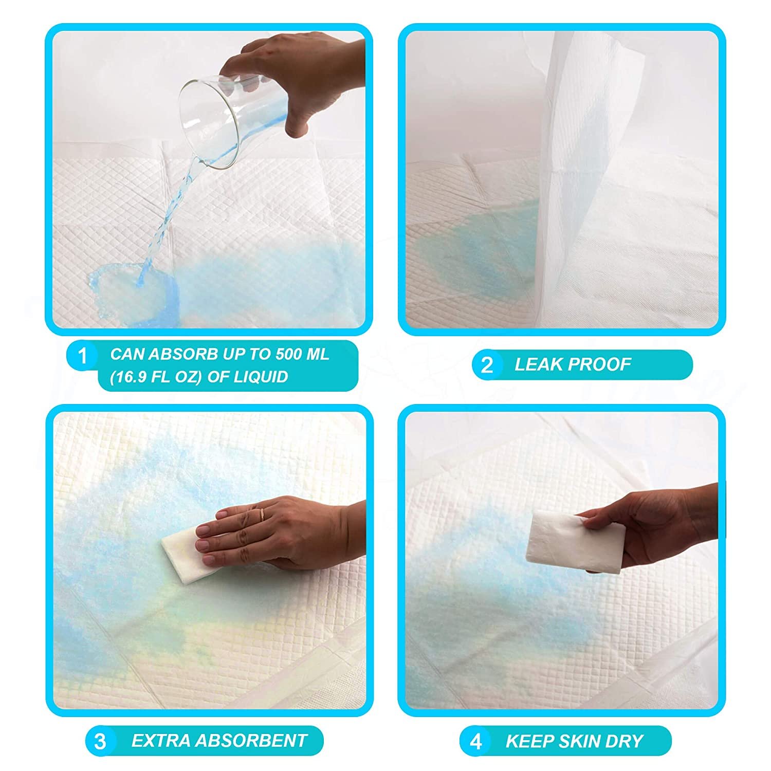 Factory Wholesale Price Medical Pad with Super Absorbency Nursing Care Pad Disposable Adults underpad