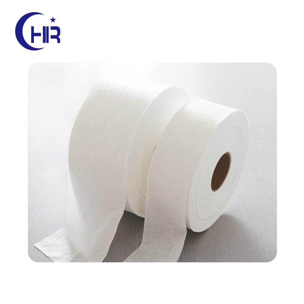 Biodegrad PLA Bamboo Woodpulp Rayon Viscose Cotton Spunlace Nonwoven Non-woven Fabric Manufacturer