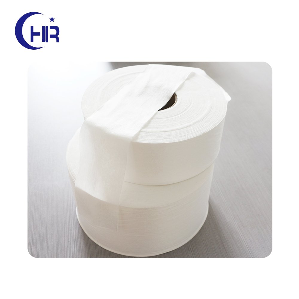 Biodegrad PLA Bamboo Woodpulp Rayon Viscose Cotton Spunlace Nonwoven Non-woven Fabric Manufacturer