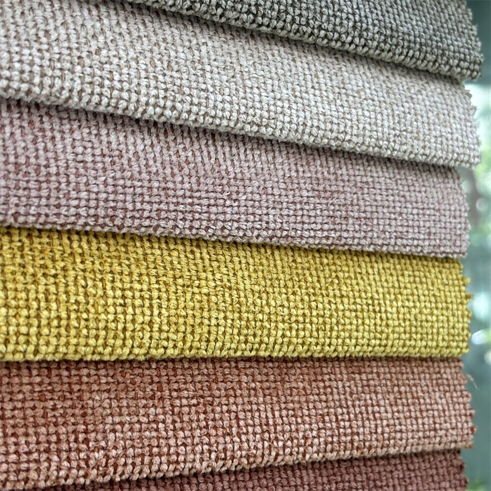 Eco-friendly fabric high quality sofa fabric chenille sofa fabric 100% polyester upholstery Vega 0043