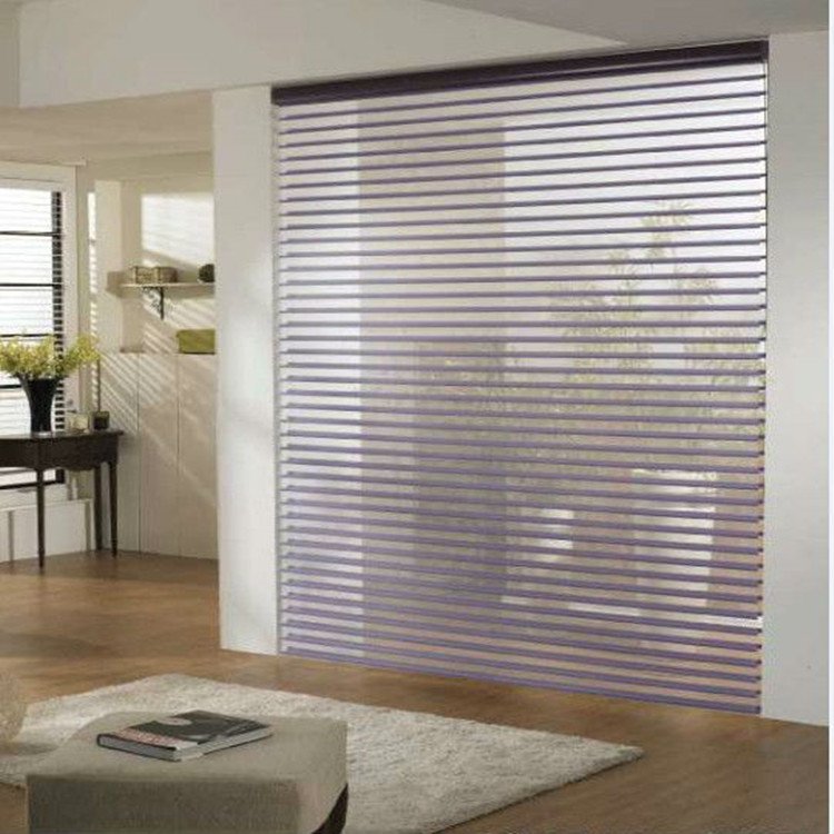 Lithium Battery Motor Electric Triple Sunscreen Shades Blinds Chinese New Year Contemporary French Window Roller Blind Slat