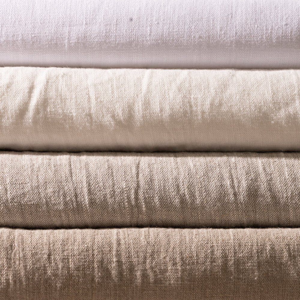 Customizable 100% Linen Fabric Anti-Static for Multiple Crafts and Clothing
