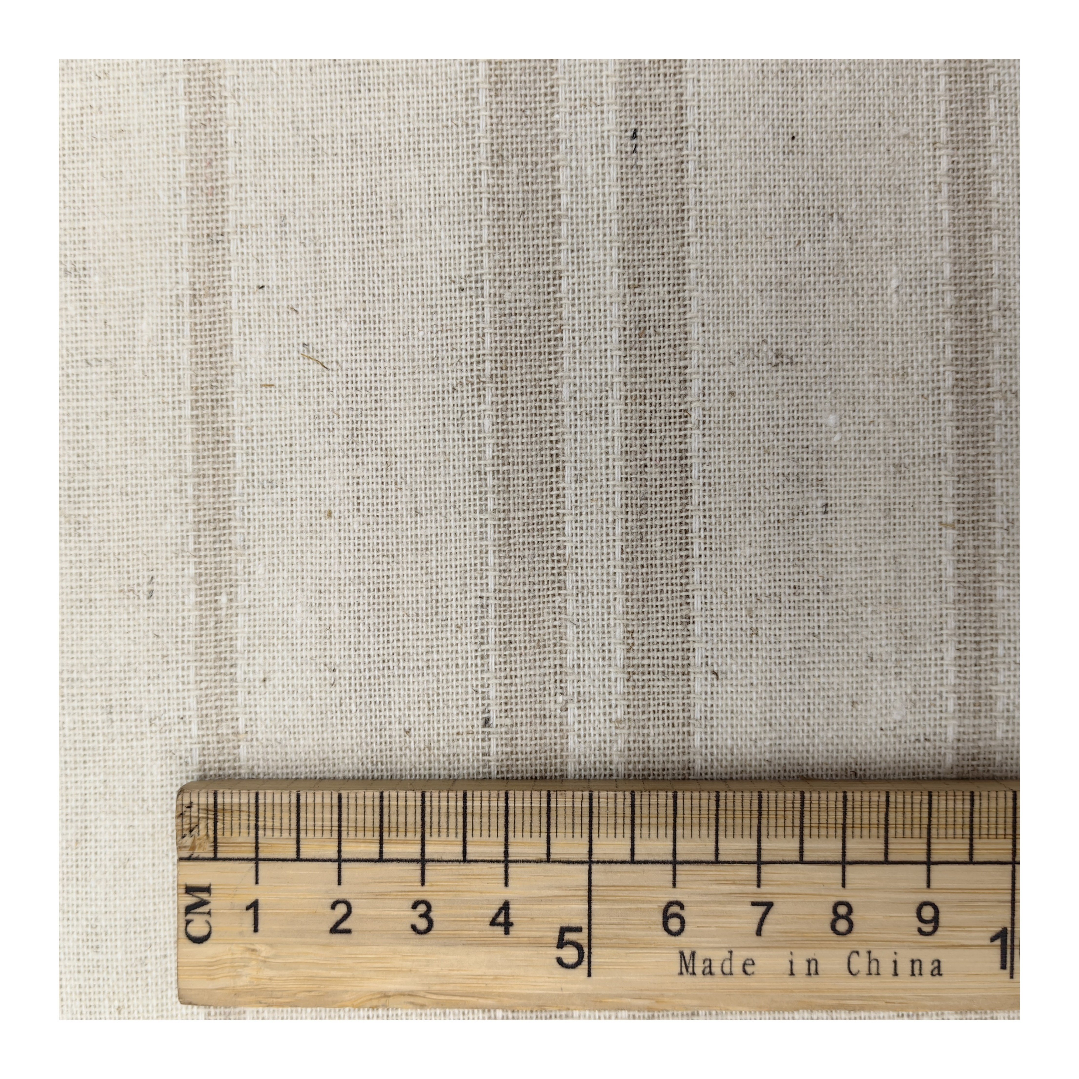 180GSM Natural Linen Fabric stripe Fabric Cotton5% Linen10% Rayon30% Poly55% Plain eco-friendly fabric for clothing