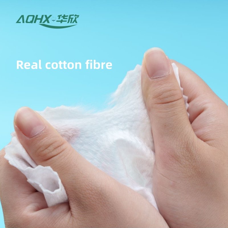 Beautiful texture of pearl pattern 30-220g 100% cotton spunlace non-woven fabric, patterns can be customized