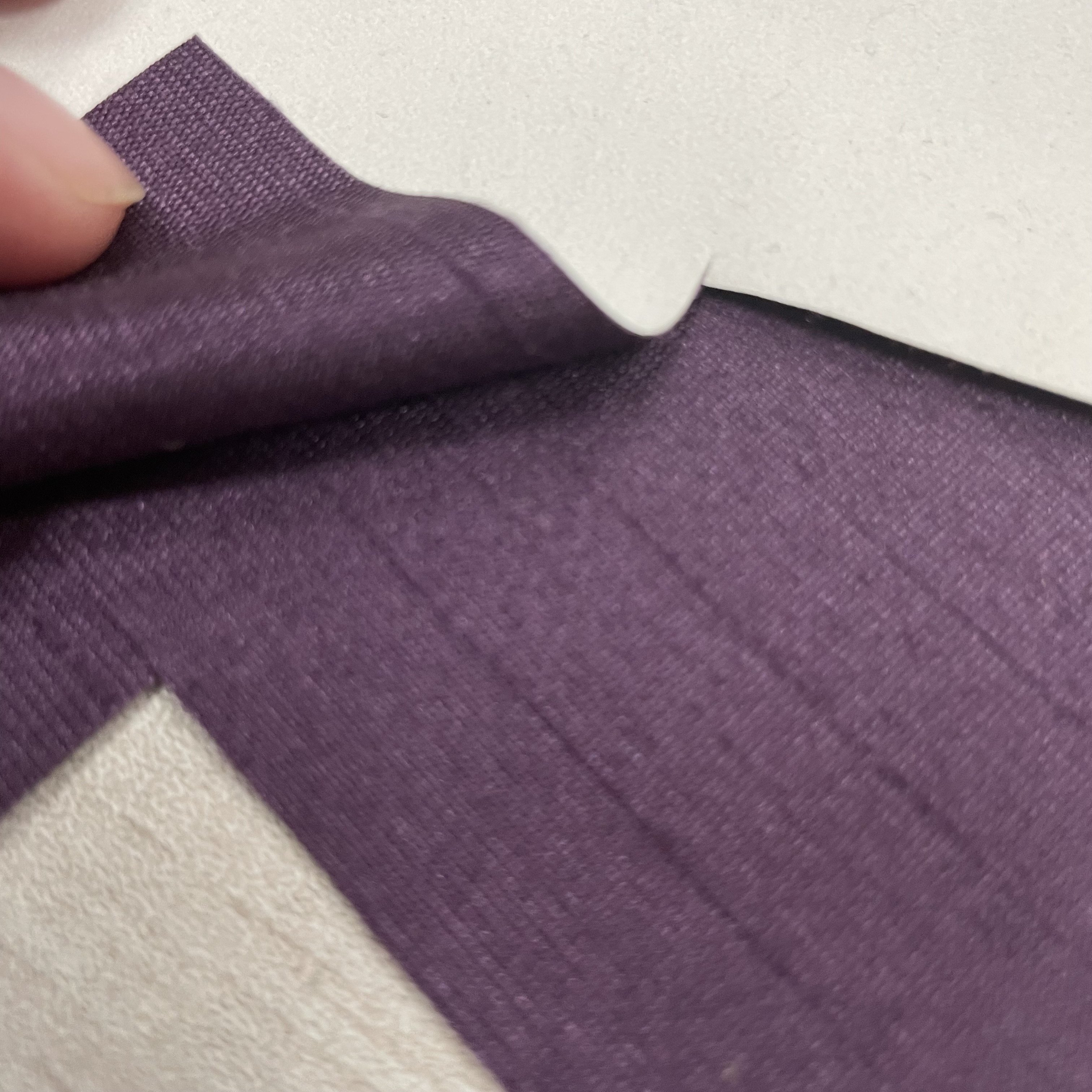Slub WR FR Blackout Lamination Fabric