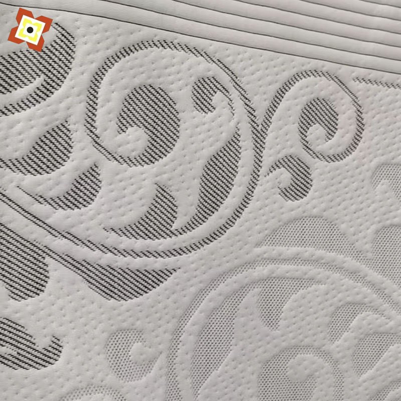 Factory direct sales of home textiles Mattress pillow polyester satin jacquard fabric Bamboo fiber graphene mattress fabric