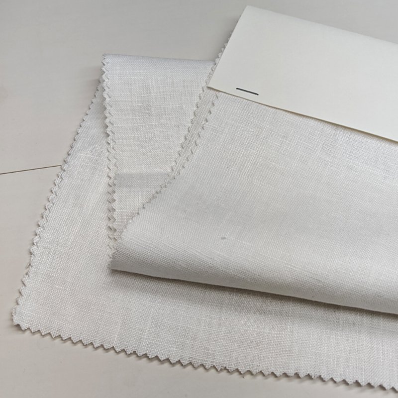 2024 Hot Selling High Quality Low Price New Design 100 Percent Linen Fabric By The Meter For Garments