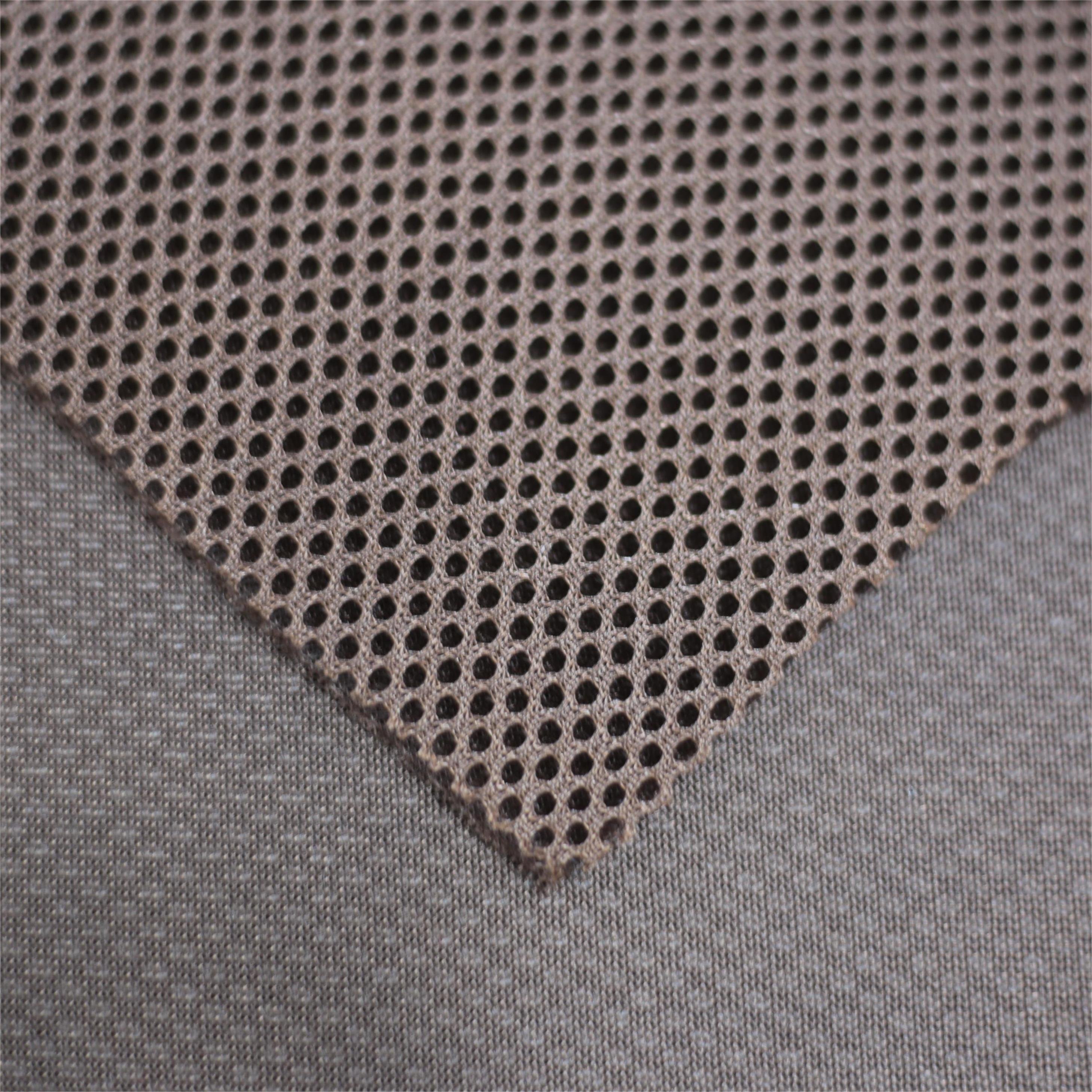 Hot Sell 3D Blue Color Net Mesh Fabric 2022 Cheap Fashion Backpack Jiangsu Warp Knitting 100% Polyester Plain A4 Paper Size