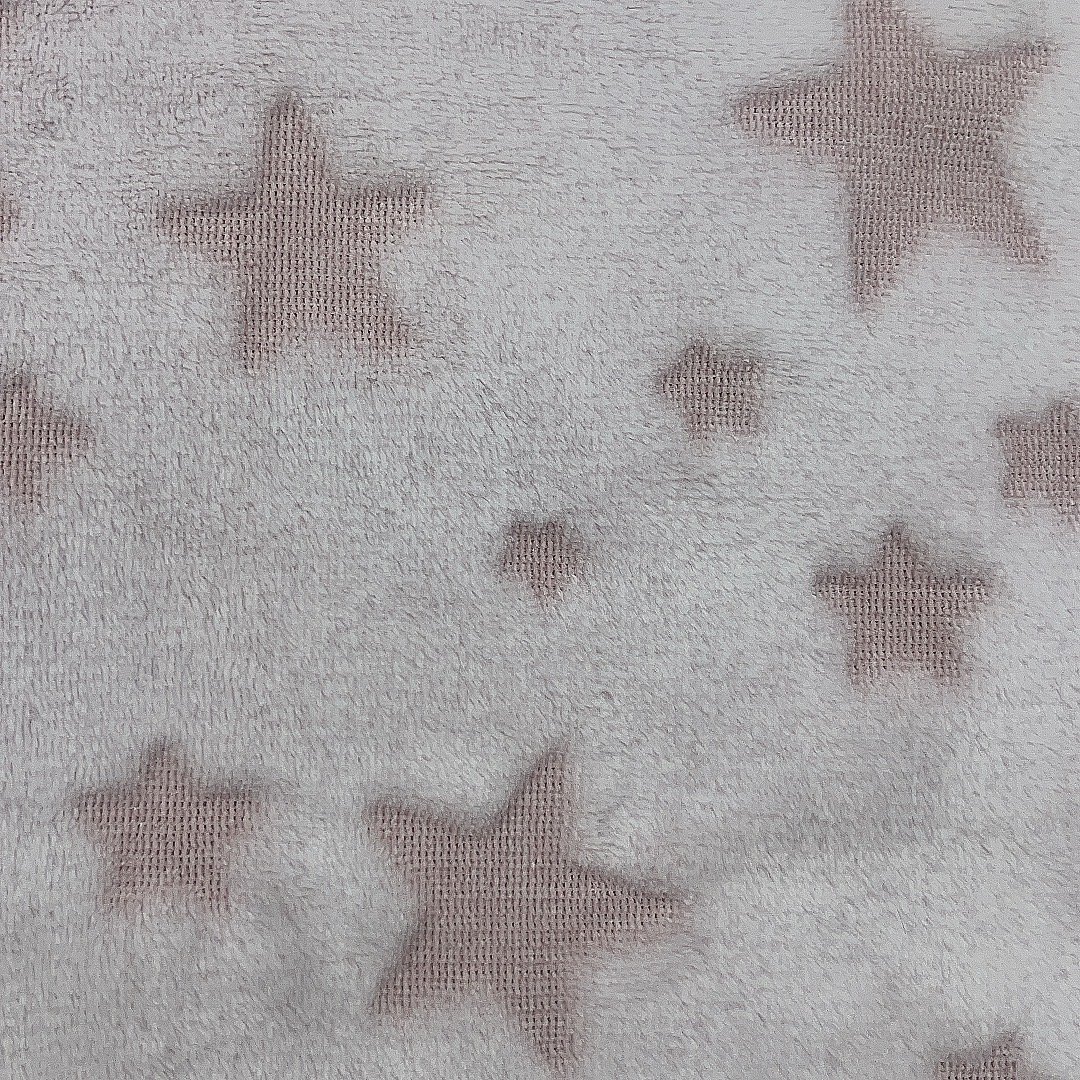 Hot selling 100% Polyester Wave cutting Jacquard Flannel Fleece Fabric