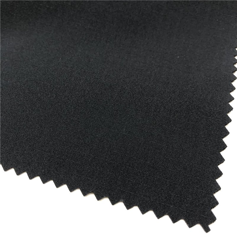 T800 100% Stretch Jacquard Plaid 2-Layer Bonded Brushed Fleece Outdoor Soft Shell Fabric Waterproof Ripstop Style for Jackets