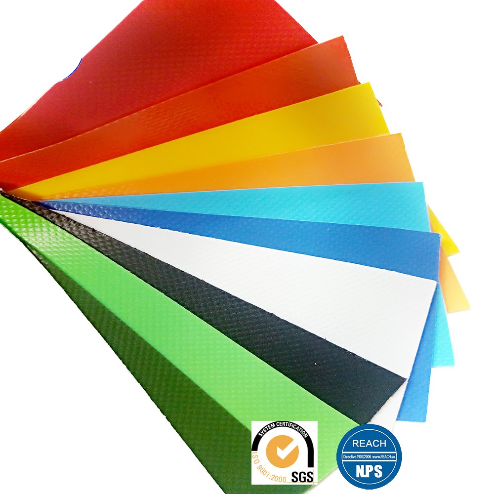 Dongguan Xiyang 100% Polyester Inflatable Boat Thick Hypalon Fabric PVC Coated Outdoor Use Plain Woven Pattern Blackout Car
