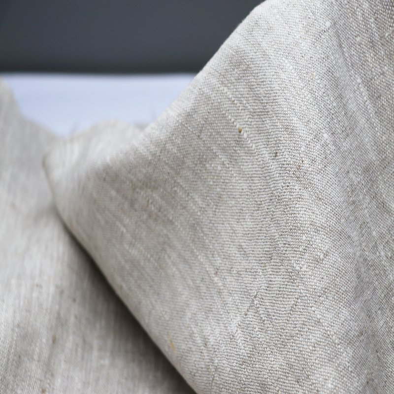300g 100% linen heavy fabric for clothing