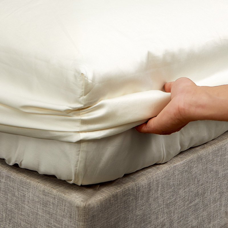 smooth feeling natural bamboo sheet set eco-friendly flat sheet fitted sheet and pillowcase set for summer