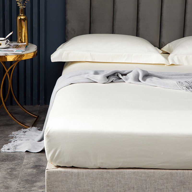 smooth feeling natural bamboo sheet set eco-friendly flat sheet fitted sheet and pillowcase set for summer
