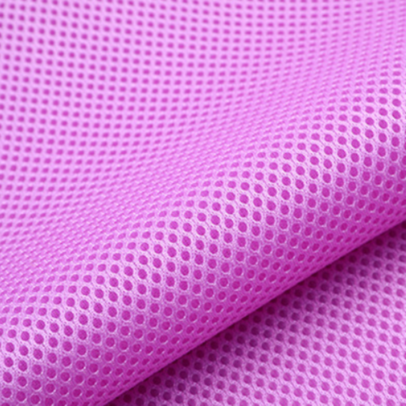Shaoxing Supplier Seat cushion schoolbag shoulder belt luggage sandwich 100% Polyester Knitted 3D Air Mesh Fabric