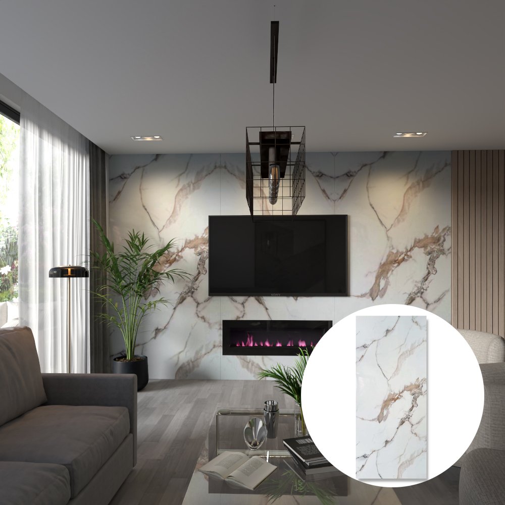 Wholesale Customization Wood Plastic Composite Wpc Wall Board Fabric Bamboo Charcoal Marble Wood Veneer