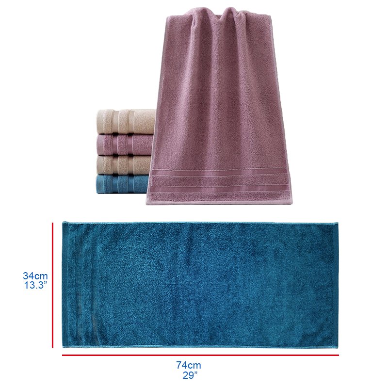 Great Price Brand New high quality eco-friendly Luxury design bamboo cotton zero twist terry extra large bath towel