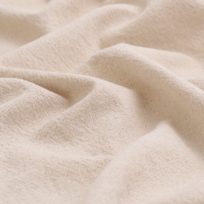 Double Faced Sustainable Water Resistant 100% linen fabric china sheer linen fabric for summer