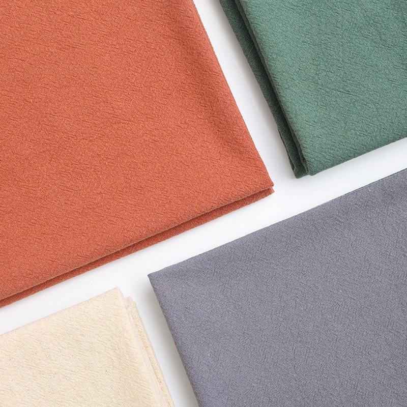Double Faced Sustainable Water Resistant 100% linen fabric china sheer linen fabric for summer