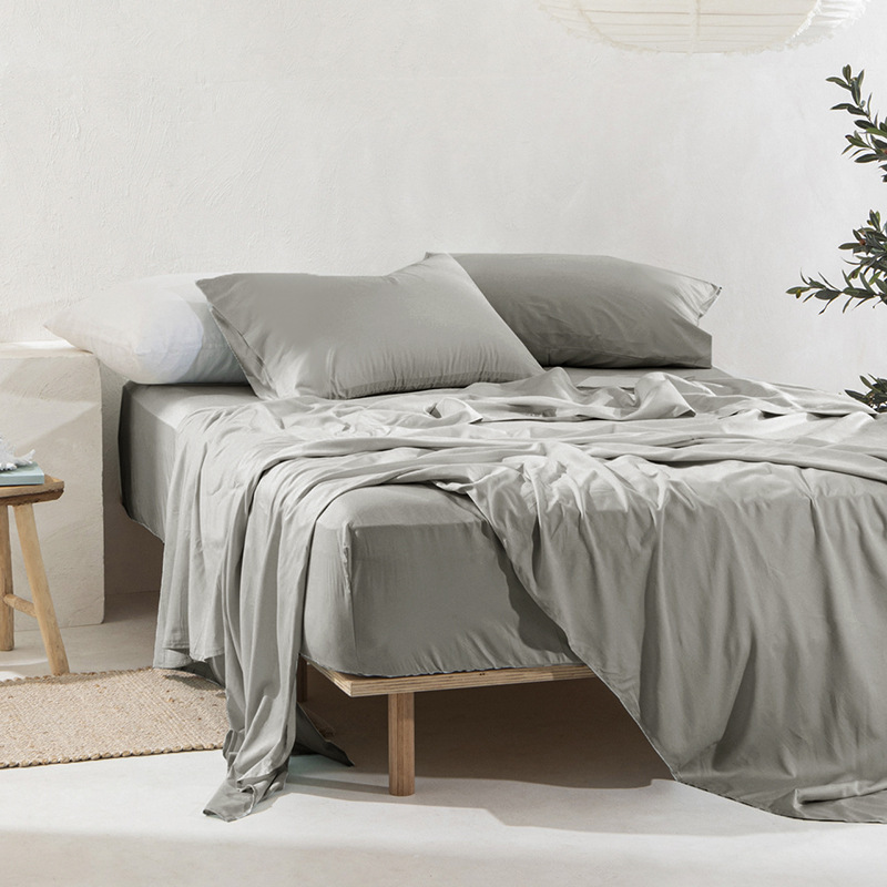 Summer Luxury Bamboo Fiber Fitted Sheet Sets Beddings Wholesale Bedding Set Twin Bedding Set