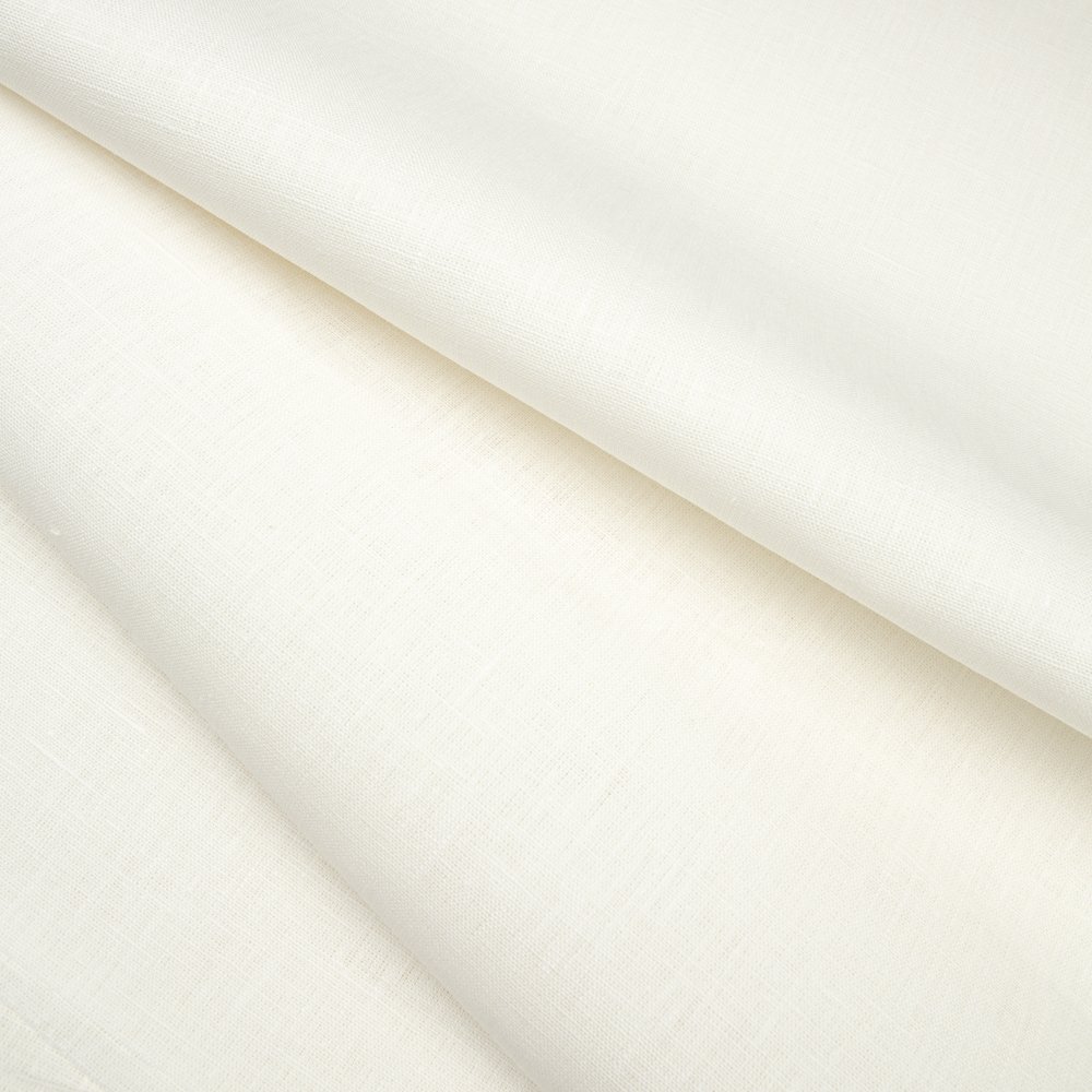 High Quality 245 GSM Linen Woven Fabric 100% Organic Breathable Not Softened Organic Printed Pattern Shirts Dresses Wholesale