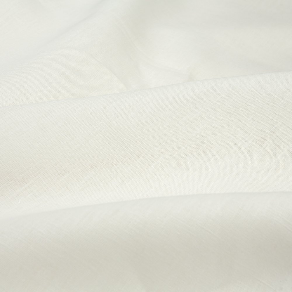 High Quality 245 GSM Linen Woven Fabric 100% Organic Breathable Not Softened Organic Printed Pattern Shirts Dresses Wholesale