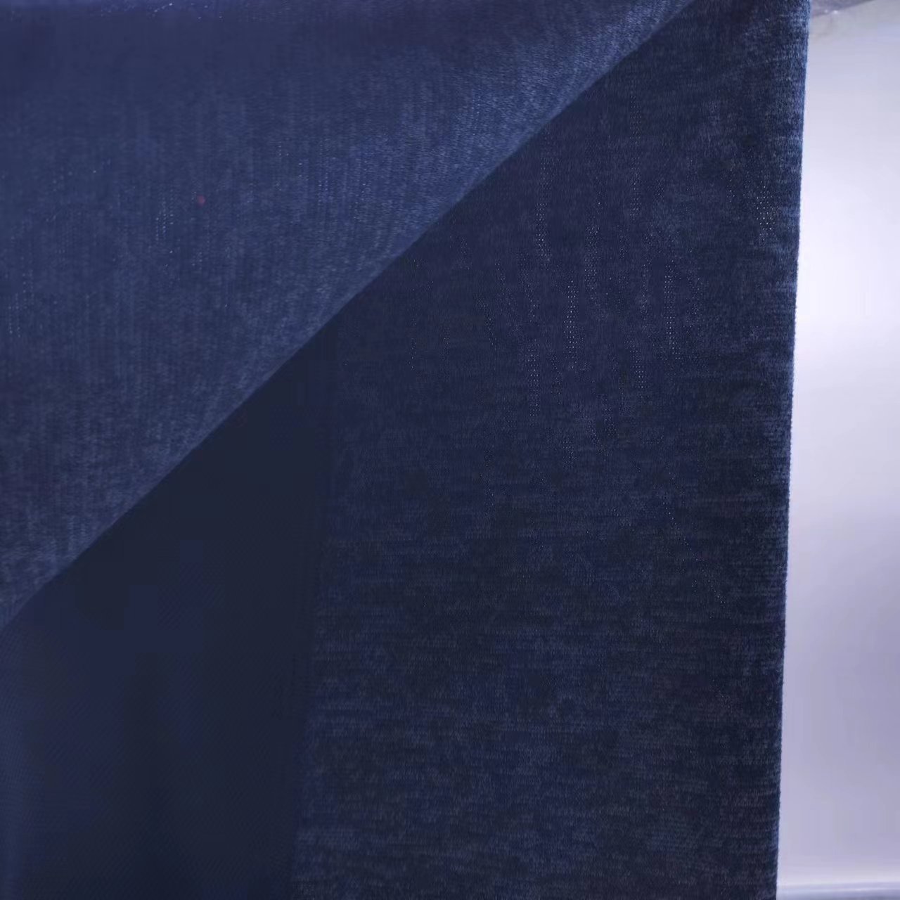 SHAOXING YUEYANG TEXTILE telas textile poly spandex PD angora brushed hacci knitting solid fabric for winter season