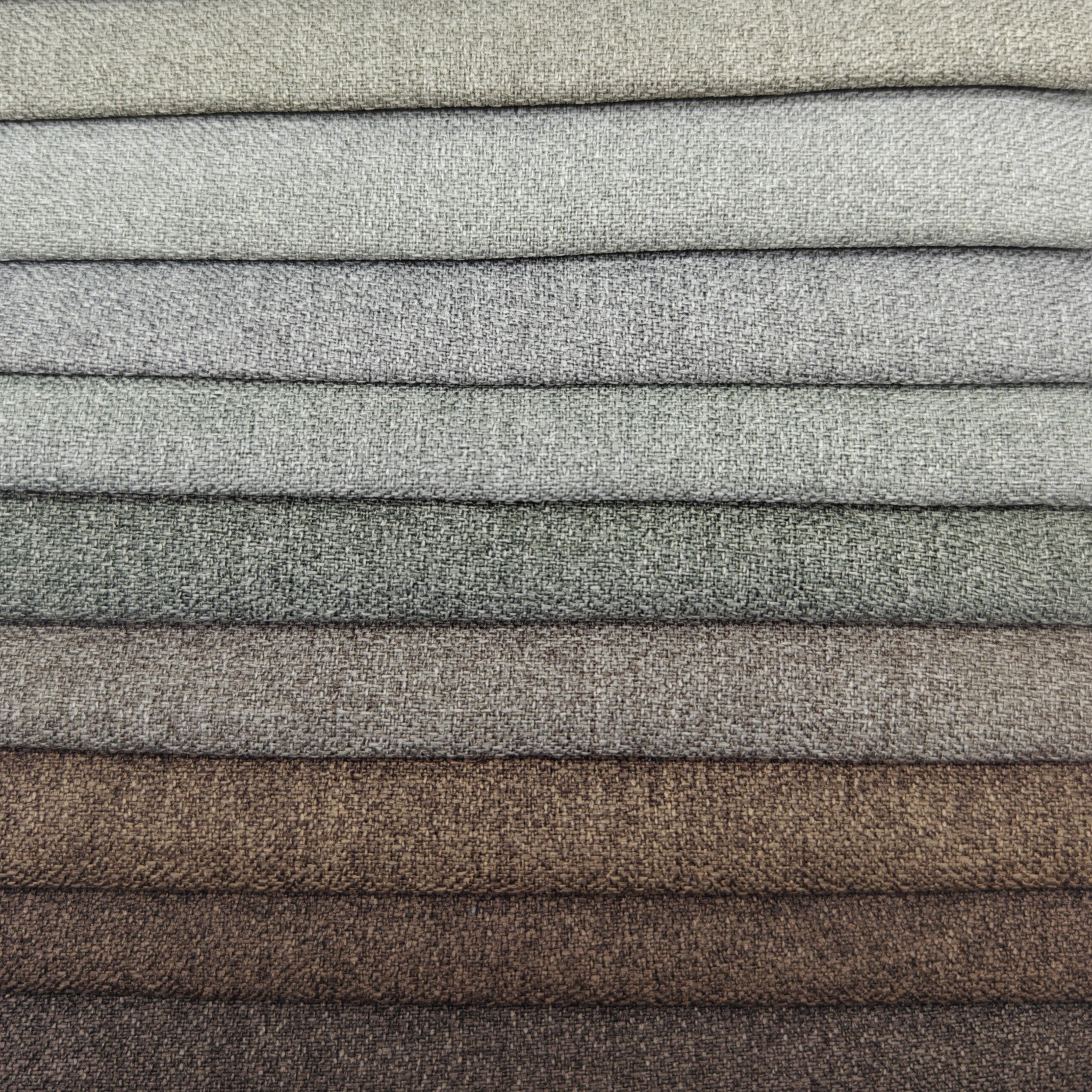 Two-tone Linen Shrink Resistant Thick Strong Cheap Hometextile Sofa fabric