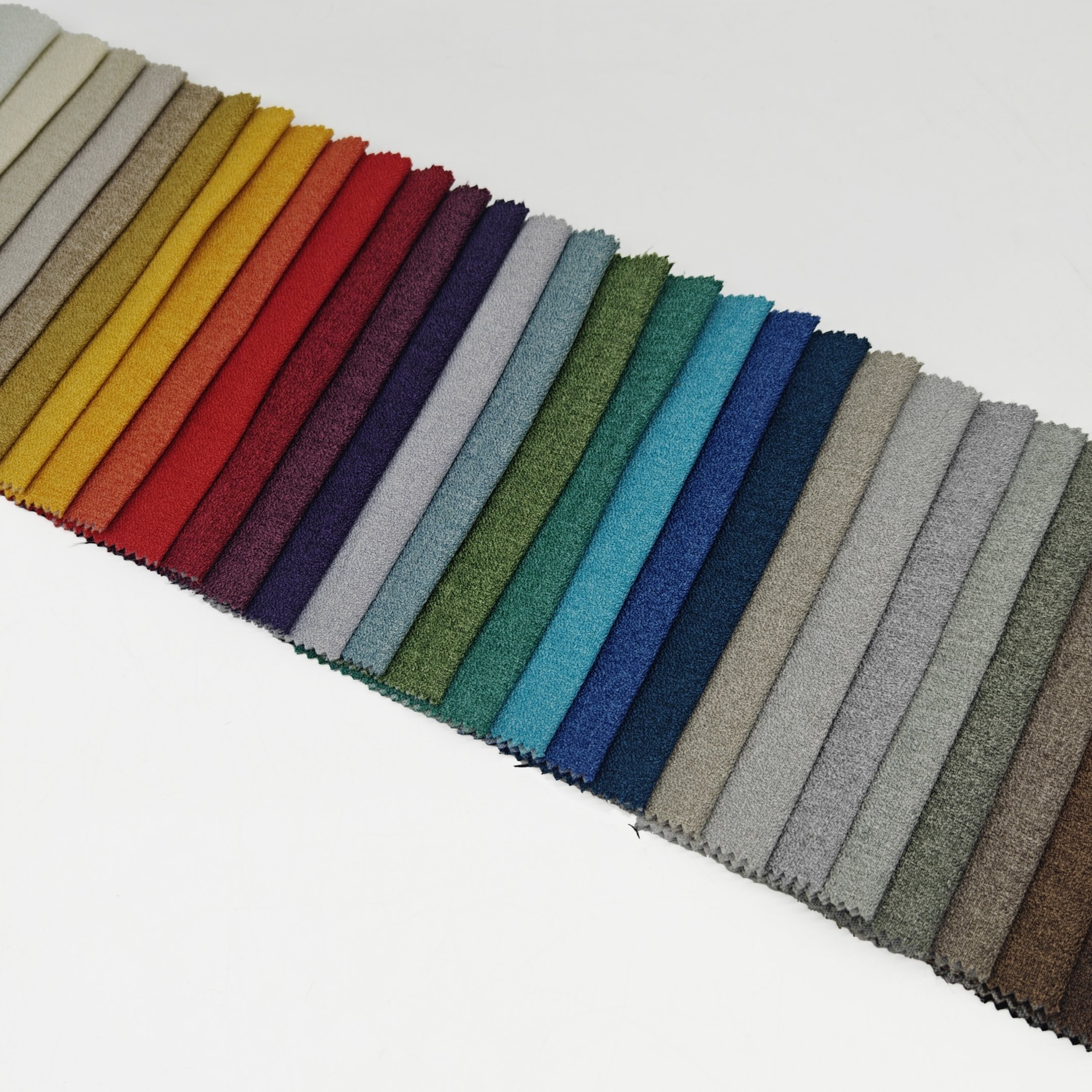 Two-tone Linen Shrink Resistant Thick Strong Cheap Hometextile Sofa fabric