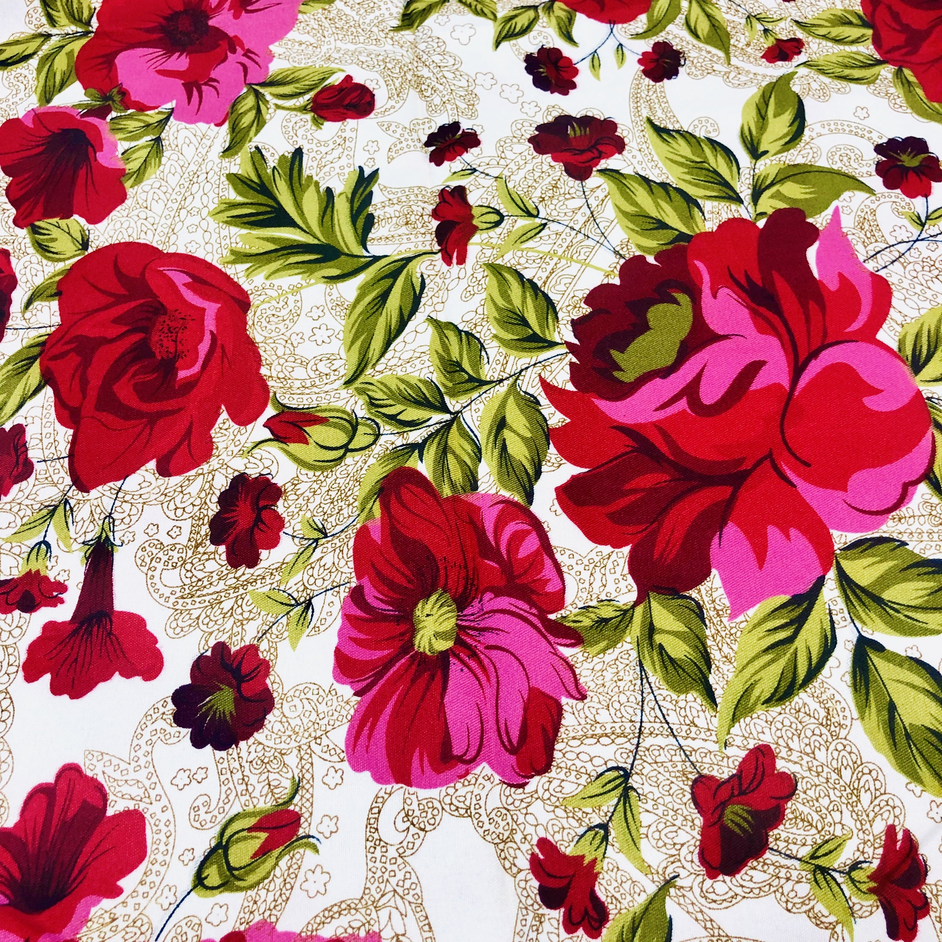 twill 3d big flower bedding set fabric 100% microfiber disperse print polyester fabric