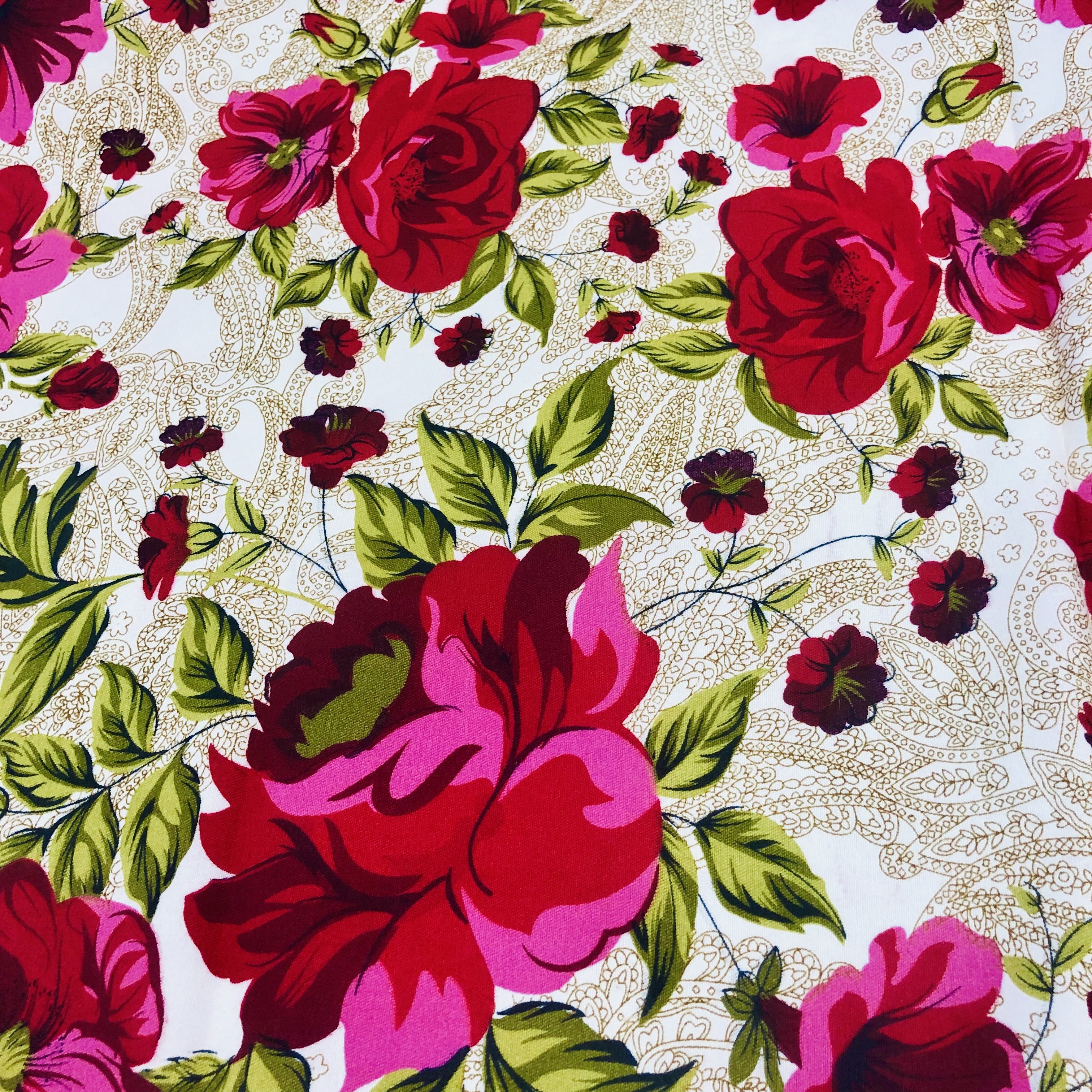 twill 3d big flower bedding set fabric 100% microfiber disperse print polyester fabric
