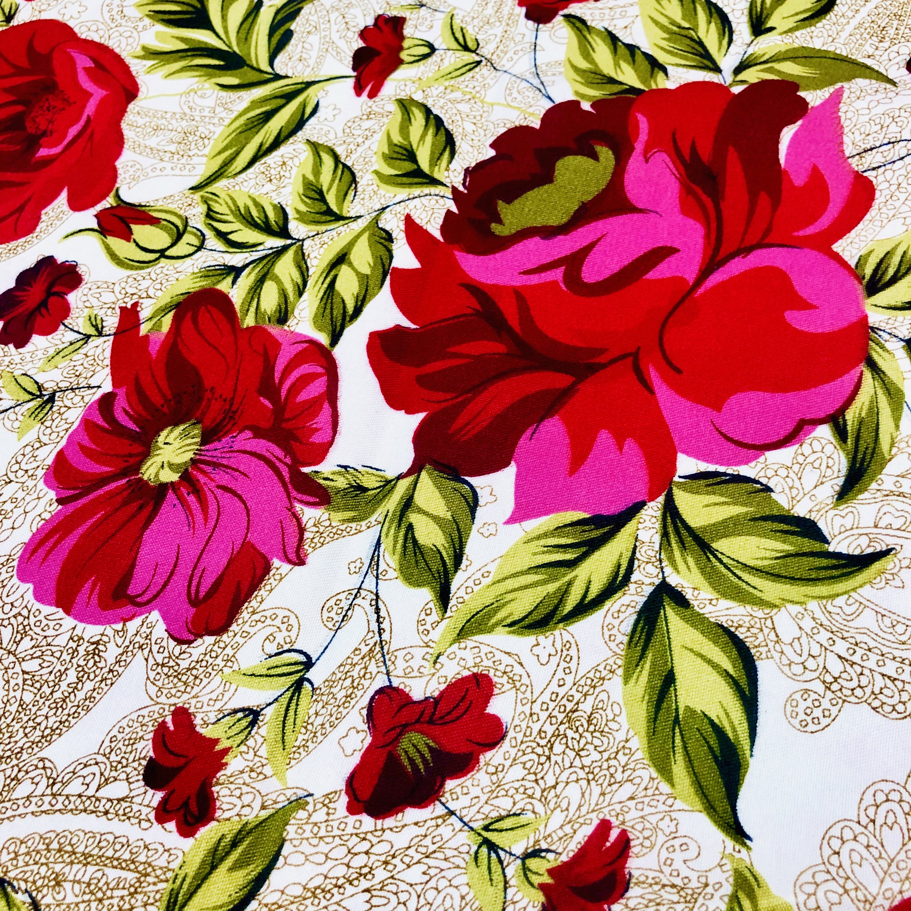 twill 3d big flower bedding set fabric 100% microfiber disperse print polyester fabric