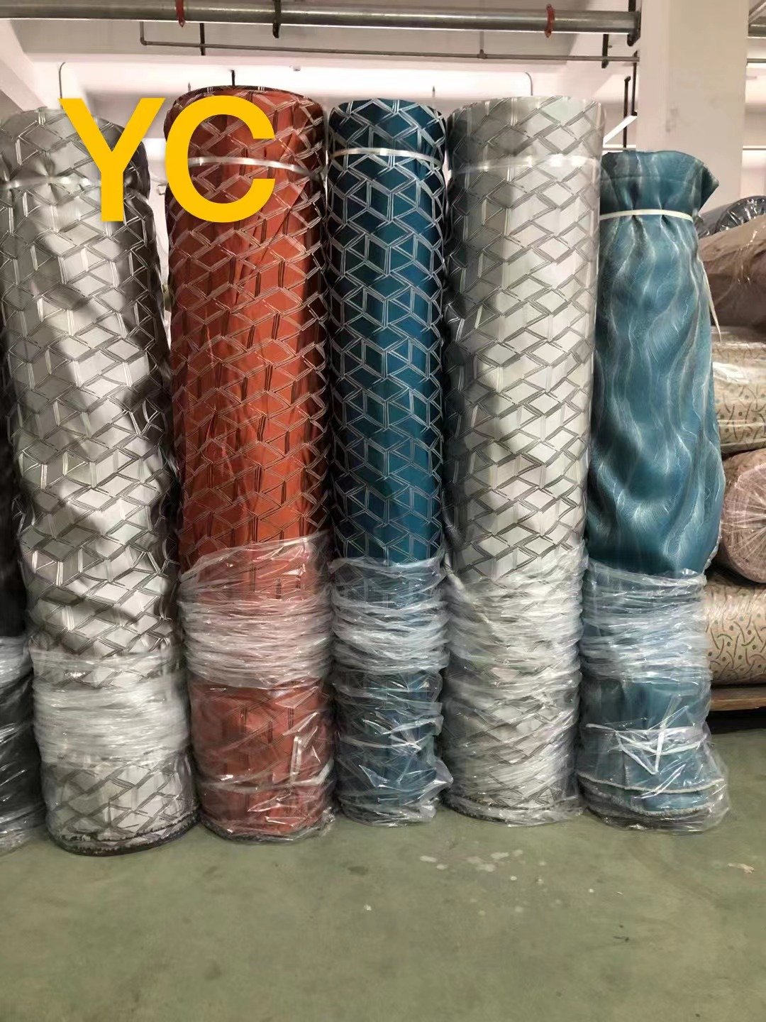 Hot Sale For Blackout 100% Poly Jacquard High Accuracy For Curtain Fabric