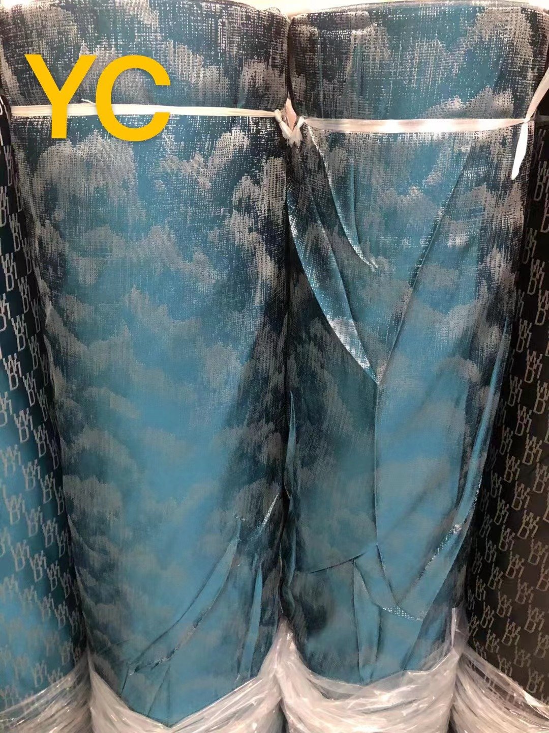 Hot Sale For Blackout 100% Poly Jacquard High Accuracy For Curtain Fabric