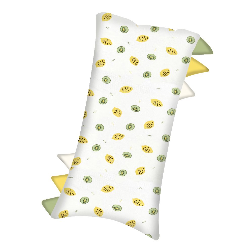 Wholesale baby bamboo long pillow 50*30cm 95% bamboo 5% spandex fiber fabric pillow with blanket for babies sleeping