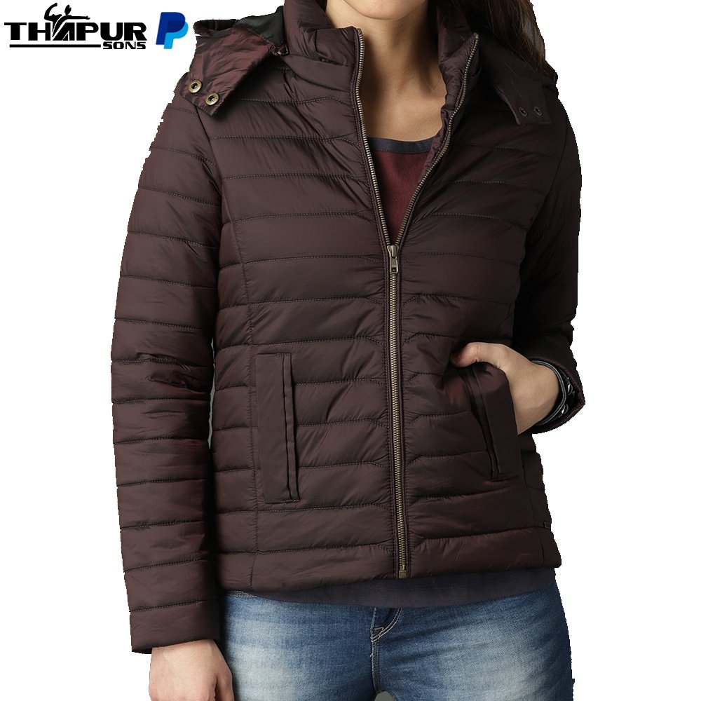 Factory Custom Winter down Coat Puffer Jacket Breathable Quilted XL Fleece Printed Fabric Long Length Crop Top