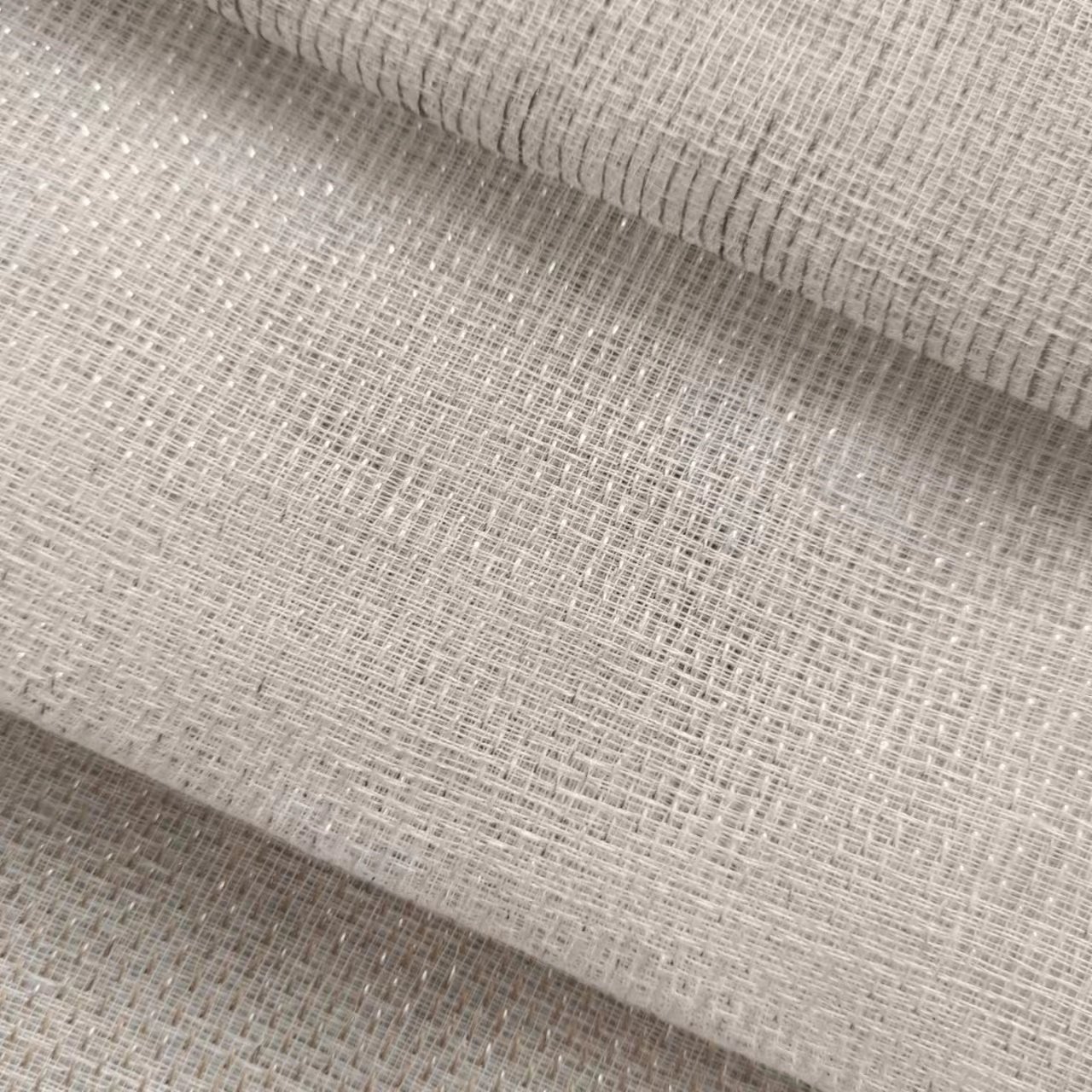 Luxury Design Solid Color Dest Curtain Fabric light shadingt Curtain texture sheer for living room or outdoor