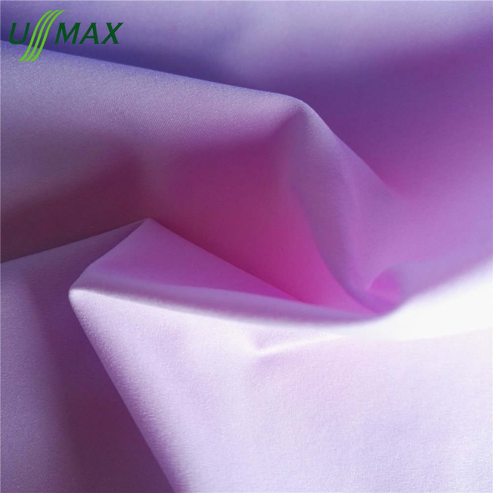 50d*50d 89gsm 100% Polyester 50DTY T400 4 ways spandex mechanical stretch elastic Fabric for Trousers shorts jackets garments