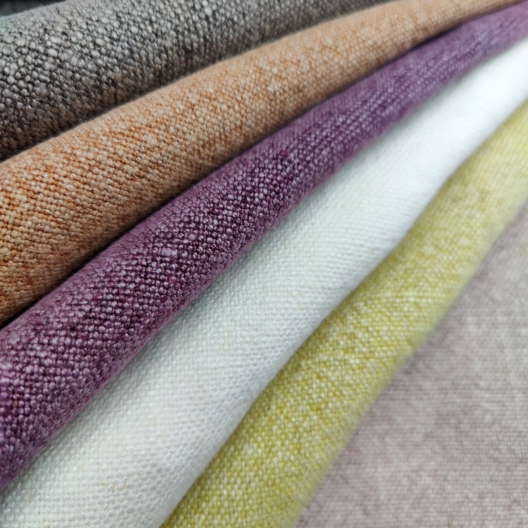Bomar RW1084B Home Decor Linen Fabric Wholesale 100% Linen Supplier Upholstery Linen Sofa Fabrics roll