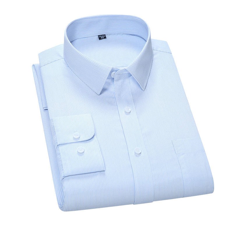 Factory Supply Hot Sale Office Men'S Shirt Formal And Lightweight Breathable Fabrics