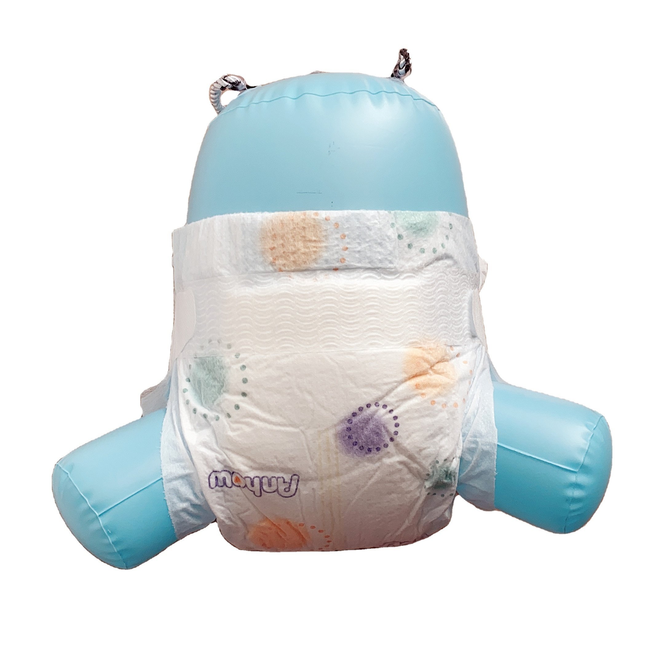 Wholesale baby diapers Soft Skin Organic Baby Bamboo Fiber Natural Disposable Baby Diaper High Quality