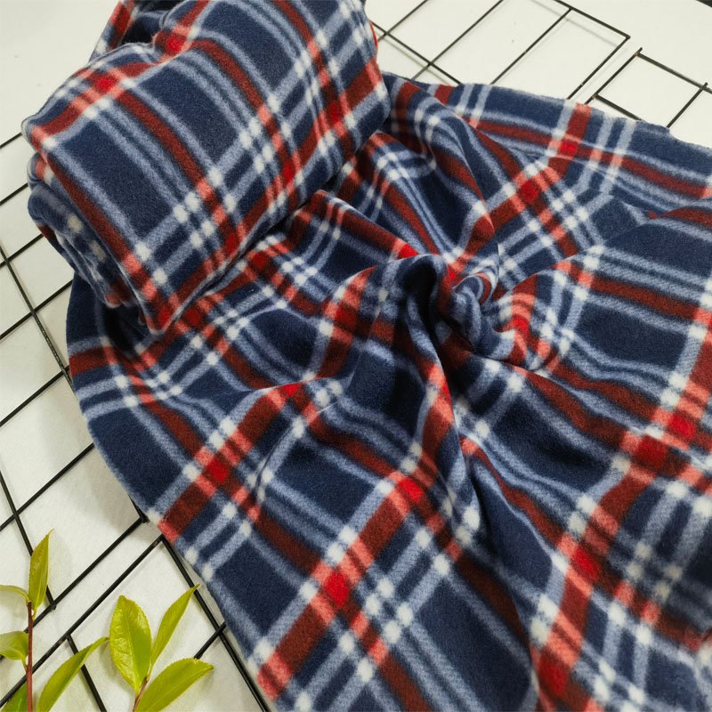 China Factory Soft Anti-Static Anti-Pull Teddy Velvet 100% Polyester Print Fabric for Garment Textile Blanket