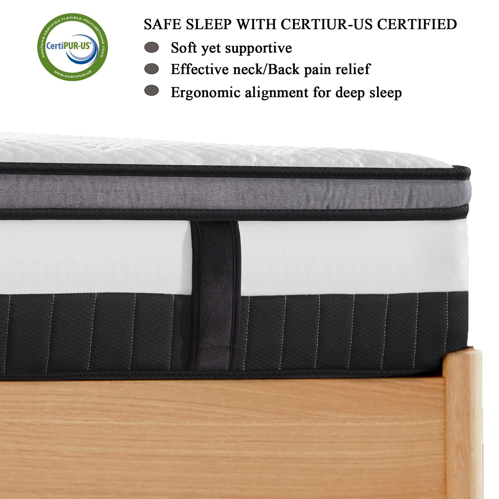 China best hot sell coil memory foam roll in a box 5 zone pocket spring mattress