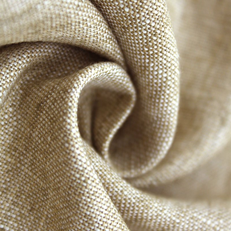 Customized High Quality 100%linen Suits Top Color Yarn for Coat Garment Linen Fabric Woven Plain 100% Linen Medium Weight 205GSM