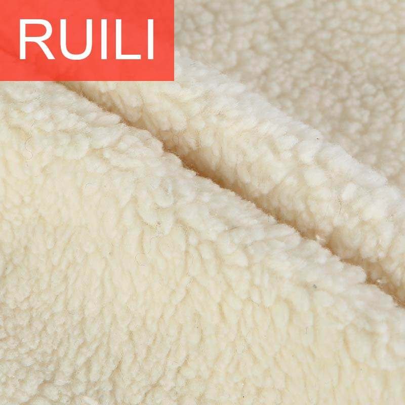 China factory 100% polyester sherpa fleece waterproof short pile sherpa faux fur fabric