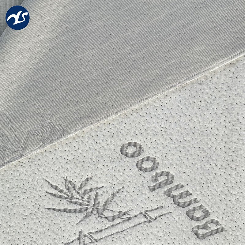 Wholesale bamboo fiber design mattress fabric pillowcase fabric can be customized with patterns and colors